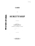 Cases on Suretyship by Robert E. Bunker