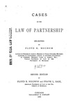 Cases on the Law of Partnership by Floyd R. Mechem and Frank L. Sage