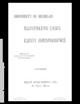 Cases on Equity Jurisprudence