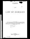 Cases on the Law of Damages