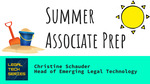 Winter 2025 - Summer Associate Prep by University of Michigan Law Library