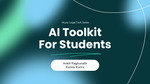 Fall 2025 - AI Toolkit for Students by University of Michigan Law School