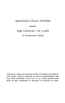The Conflict of Laws: A Comparative Study. Volume Four Property: Bills and Notes: Inheritance: Trusts: Application of Foreign Law: lntertemporal Relations