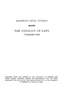 The Conflict of Laws: A Comparative Study, Second Edition. Volume Two. Foreign Corporations: Torts: Contracts in General by Ernst Rabel