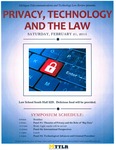 Privacy, Technology and the Law