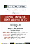 Corporate Law in Asia: Trends and Opportunities