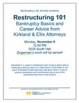 Restructuring 101: Bankruptcy Basics and Career Advice from Kirkland & Ellis Attorneys