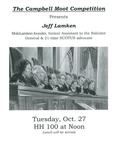 Campbell Moot Competition Presents Jeff Lamken
