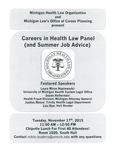 Careers in Health Law Panel