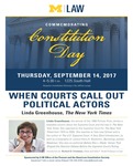 Commemorating Constitution Day by University of Michigan Law School