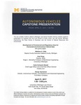 Autonomous Vehicles Capstone Presentation by University of Michigan Law School