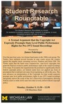 A Textual Argument that the Copyright Act Expressly Preempts State Level Public Performance Rights for Pre-1972 Sound Recordings by University of Michigan Law School