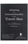 Debating the Constitutionality of the Travel Ban by University of Michigan Law School