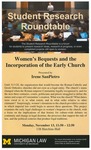 Women's Bequests and the Incorporation of the Early Church by University of Michigan Law School