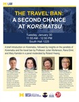 The Travel Ban: A Second Chance at Korematsu by University of Michigan Law School