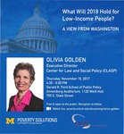 What Will 2018 Hold for Low-Income People? A View from Washington by University of Michigan Law School