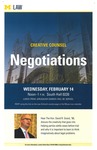 Negotiations by University of Michigan Law School