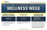 Wellness Week by University of Michigan Law School