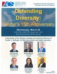 Defending Diversity: <em>Grutter</em>'s 15th Anniversary by University of Michigan Law School