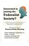Interested in joining the Federalist Society? by Federalist Society