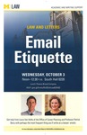 Law and Letters: Email Etiquette by University of Michigan Law School