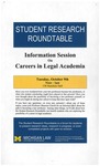 Information Session on Careers in Legal Academia by University of Michigan Law School
