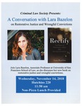 A Conversation with Lara Bazelon by Criminal Law Society
