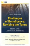 Challenges of Beneficence: Revising the Terms by University of Michigan Law School