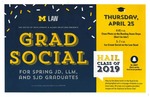 Grad Social by University of Michigan Law School