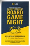 Faculty/Student Board Game Night by University of Michigan Law School