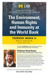 The Environment, Human Rights and Immunity at the World Bank by University of Michigan Law School