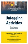 Unfogging Activities by University of Michigan Law School