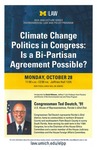 Climate Change Politics in Congress: Is a Bi-Partisan Agreement Possible?