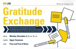 Gratitude Exchange by University of Michigan Law School