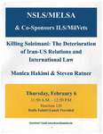 Killing Soleimani: The Deterioration of Iran-US Relations and International Law by University of Michigan Law School