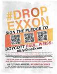 #DROPEXXON: Sign the Pledge to Boycott Paul, Weiss by Students of Michigan Law School