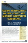 Global Perspectives on Law, Policy, and Mobility Innovation Conference by University of Michigan Law School