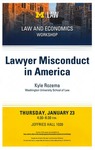 Lawyer Misconduct in America by University of Michigan Law School