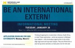 Be an International Extern! by University of Michigan Law School