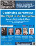 Continuing <em>Korematsu</em>: Our Fight in the Trump Era by University of Michigan Law School