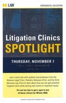 Litigation Clinics Spotlight by University of Michigan Law School
