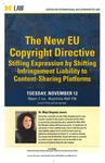 The New EU Copyright Directive by University of Michigan Law School