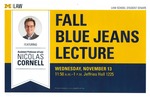 Fall Blue Jeans Lecture by University of Michigan Law School
