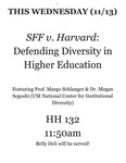 <em>SFF v. Harvard</em>: Defending Diversity in Higher Education by University of Michigan Law School