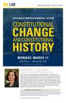 Constitutional Change and Constitutional History by University of Michigan Law School